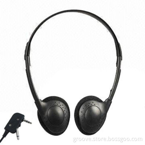 Airlines Headphone with Impedance of 300 Ohms